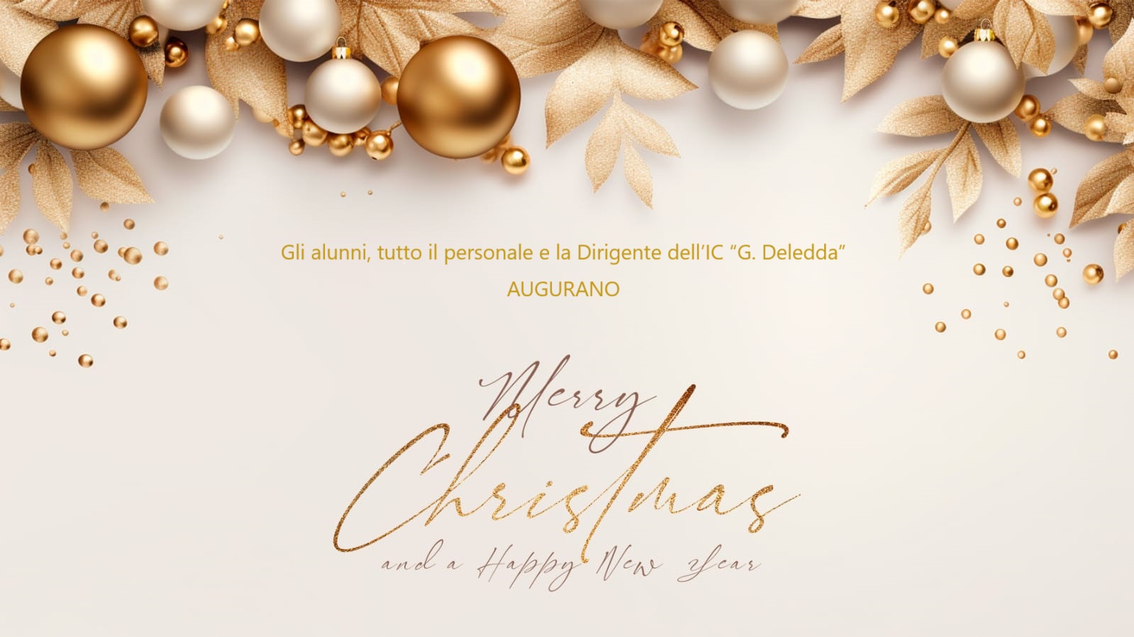 Auguri Buon Natale e Felice Anno Nuovo