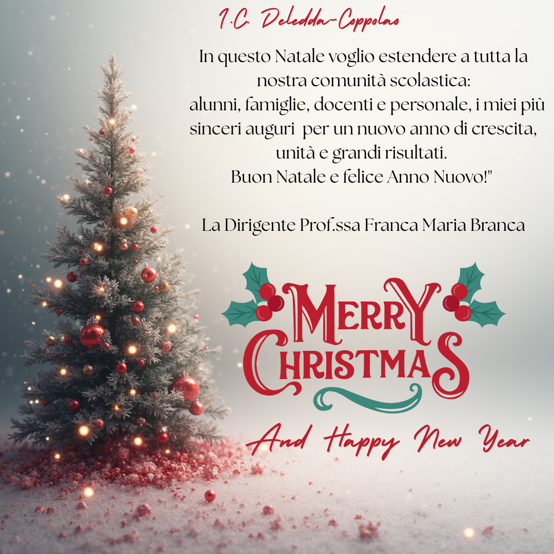 Buon Natale e Felice Anno Nuovo